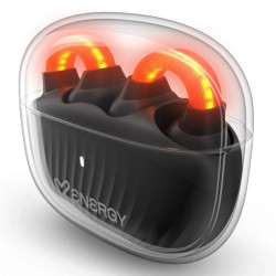 AURICULAR INTRAUDITIVO BLUETOOTH ENERGY SISTEM LIGHTPODS OPEN SOUND MIC NEGRO REPRODUCCION 25H LUZ T - 501144