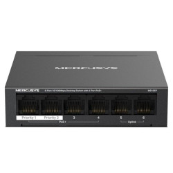 Switch mercusys ms106p 6 puertos - MS106P
