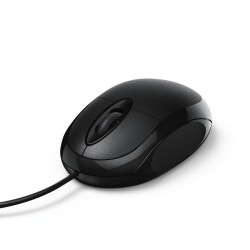 Hama | Ratón MC-100 con Cable Negro - 4047443370457