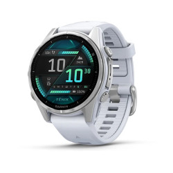 Fenix 8 3,3 cm (1.3") AMOLED 43 mm Digital 416 x 416 Pixeles Pantalla táctil Plata Wifi GPS (satélite) - 753759337971