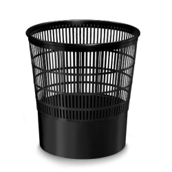 Corbeille à papier Basic" - 16 litres - Noir" - 3331032374584