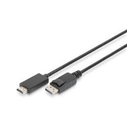 Digitus Cable Adaptador DisplayPort-HDMI 2m - 4016032438595