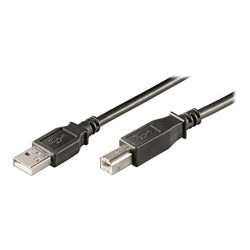 Cabo USB-B EWENT EC1003 1M - 8032958186101
