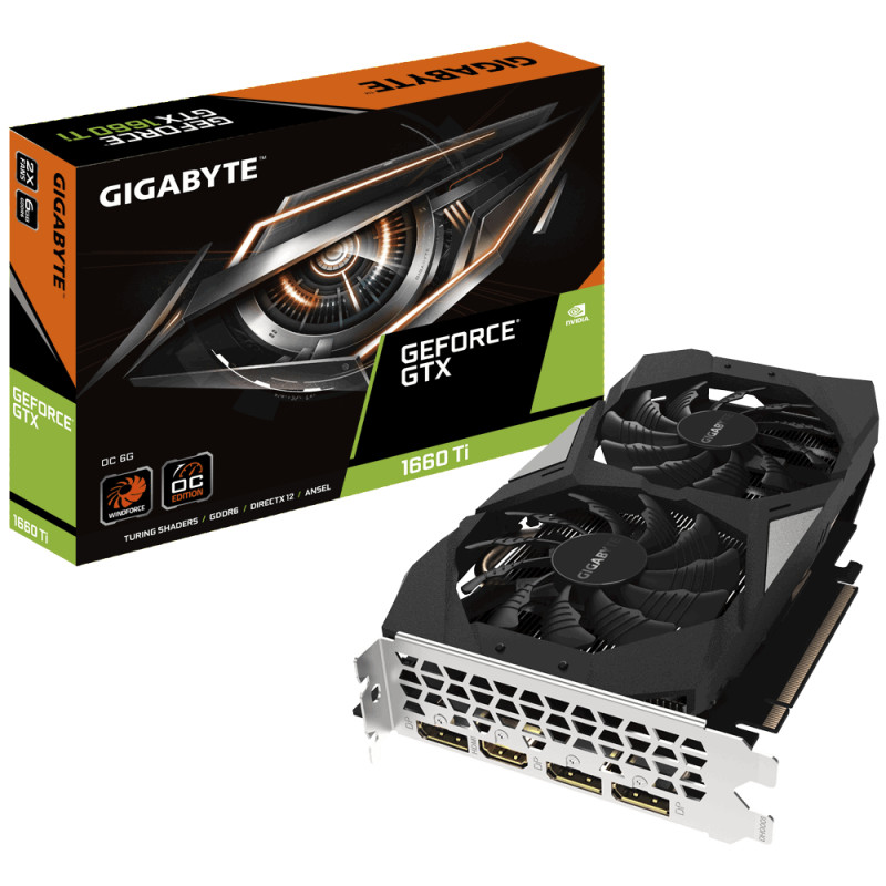 Gigabyte GeForce GTX 1660 Ti OC 6G - 4719331304454