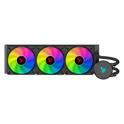 VELOX 360 MM sistema di raffreddamento per computer Processore Raffreddatore di liquidi tutto in uno 36 cm Nero 1 pz - 590198604