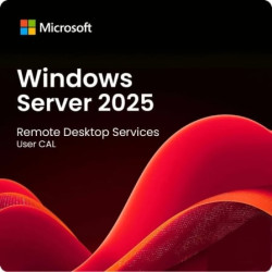 Licencia Microsoft Windows Server 2025 Remote Desktop Service/ CAL/ 5 Usuarios - P77120-B21