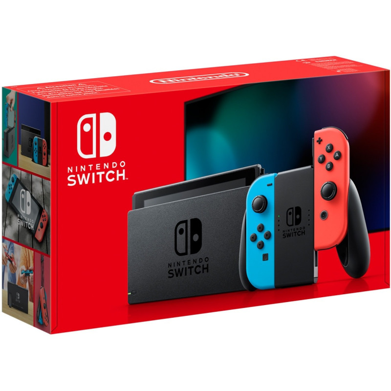 Consola Nintendo Switch Azul Neon/Rojo Neon - 0045496453596