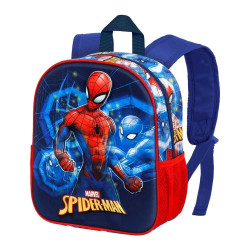 Mochila 3D Powerful Spiderman Marvel 30cm - 8445118087994