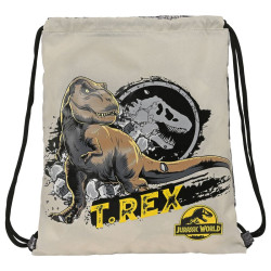 Saco Warning Jurassic World 40cm - 8412688534227