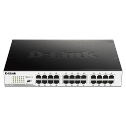 SWITCH NO GESTIONABLE D-LINK DGS-1024D 24P GIGA SOBREMESA / RACK - DGS-1024D-2