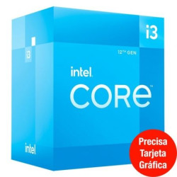 Procesador Intel Core i3-12100F 3.30GHz Socket 1700 - BX8071512100F
