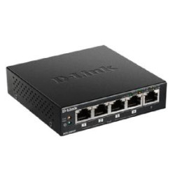 Switch 5 puertos 10 - 100 - 100 poe 60w d - link - DGS-1005P/E