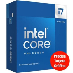 Procesador Intel Core i7-14700KF 3.40GHz Socket 1700 - BX8071514700KF