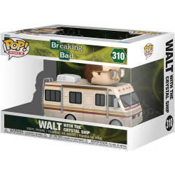 Figura POP Rides Deluxe Breaking Bad Walt with The Crystal Ship - 889698947251