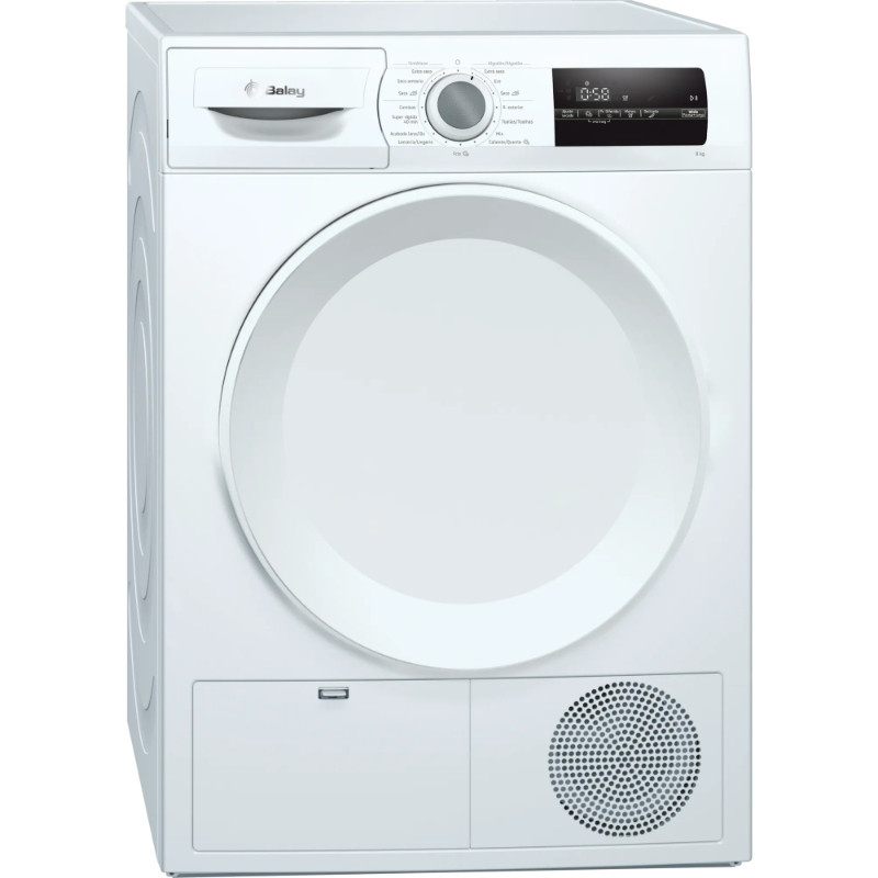 SECADORA BOMBA CALOR BALAY 3SB288BE 8KG E BCA - 3SB288BE