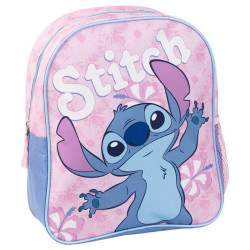 Mochila Guardería Basic Escolar Stitch Flowers - 8445484401585
