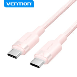 Vention Cable USB 2.0 Niquelado - Potencia 60W - Corriente max. 3A - Color Rosa - TRDPF
