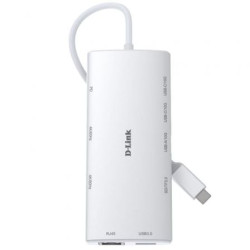 HUB USB-C T 2USBA 1RJ-45 1USBC HDMI - DUP-A01-2