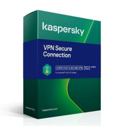 Kaspersky VPN Secure Connection/ 3 Dispositivos/ 1 Año - KL1987S5CFS-MSBES