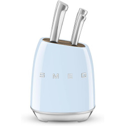 SMEG KNIFE BLOCK 50's STYLE PASTEL BLUE - 8017709344207