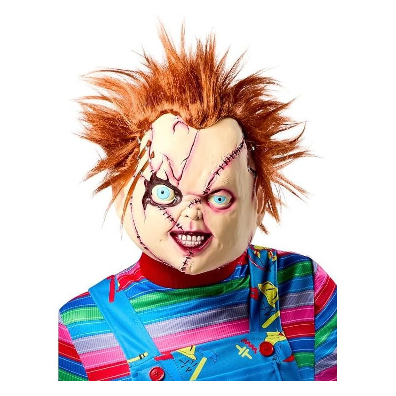 Mascara vinilo Chucky adultos - 195884108949