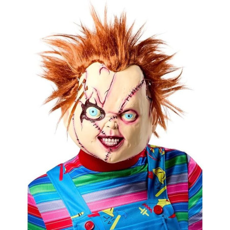 Mascara vinilo Chucky adultos - 195884108949