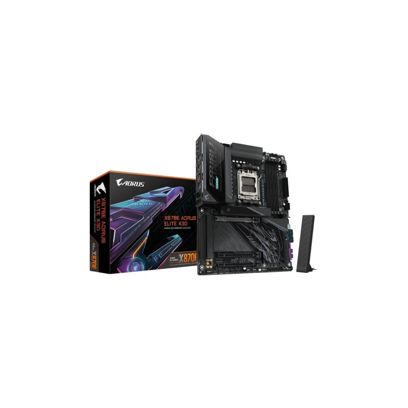 Placa Base Gigabyte X870E A ELITE X Socket AM5/ DDR5/ PCIe 5.0 - 9MX87EEX-00-G10