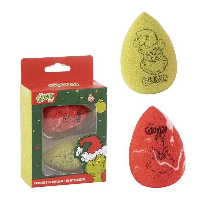 Blister 2 esponjas maquillaje El Grinch - 18445484580775