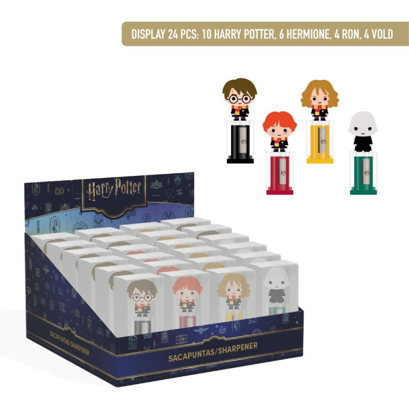 Sacapuntas contenedor Harry Potter surtido - 18445484634645