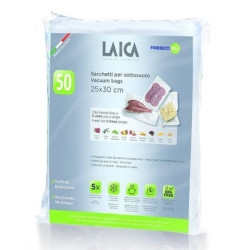 Bolsa para envasar al vacío Laica VT3510/ 25 x 30cm/ 50 bolsas - VT3510