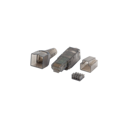 CONECTOR LANBERG RJ45 CAT.6A UTP PLUG 8P8C TOOL-LESS - PLUA-6000TL