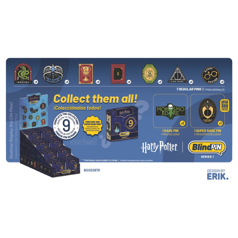 Pin misterioso coleccionable Harry Potter BlindPIN - 8435747836483