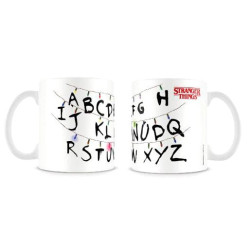 Taza Abecedario Stranger Things - 5050574252515