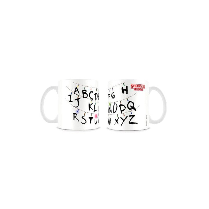 Taza Abecedario Stranger Things - 5050574252515