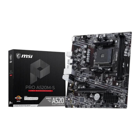 MSI Placa Base PRO A520M-S mATX AM4 - 911-7C96-071