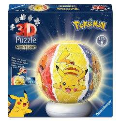 Puzzle Ball Nightlight Pokemon - 4005555080534