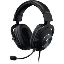 Auriculares Gaming con Micrófono Logitech G Pro X/ Jack 3.5/ USB/ Negros - 981-000818