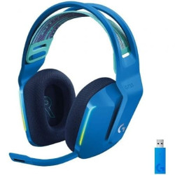 Auriculares Gaming Inalámbricos con Micrófono Logitech G733/ Azules - 981-000943