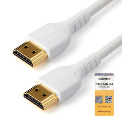 StarTech Cable HDMI Premium 4K 60Hz 1m Blanco - 0065030888424