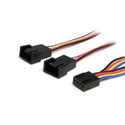 StarTech.com 30cm Y-Kabel für Lüfter - 4 Pin PWM Splitter Kabel Bu/St. - 0065030844598