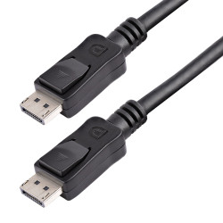 StarTech DisplayPort 1.2 Cable with Latches - Certified 6 ft - 0065030827812