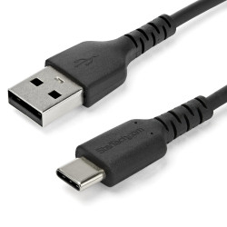 CABLE 2M USB-A A USB-C NEGRO - 0065030886642