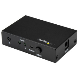 STARTECH.COM 2 Port HDMI Switch - 4K HDMI Switch Box - Ultra HD 4k 60Hz - 0065030866255
