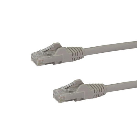 StarTech 50cm Gray Snagless Cat6 Patch Cable - 0065030860048
