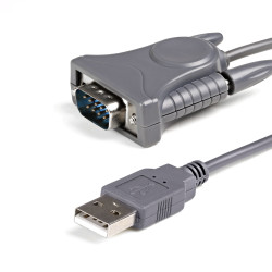 StarTech ICUSB232DB25 USB to RS232 DB9 Serial Adapter Cable with DB25 Adapter - 0065030840453