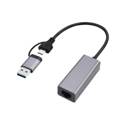 Gembird Adaptador de red USB 3.2 Gigabit - A-USB3AC-LAN-01
