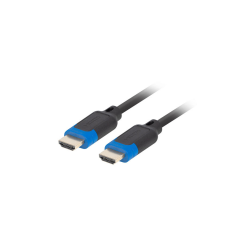 CABLE HDMI LANBERG MACHO/MACHO V2.1 8K 60HZ CCS 5M - CA-HDMI-30CC-0050-BK