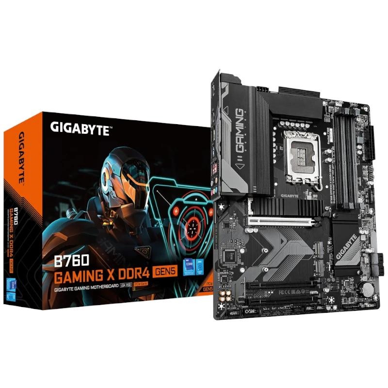 Gigabyte Placa Base B760 GAMING X D4 GEN5 ATX 1700 - B760 GAMING X D4 GEN