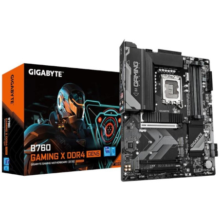 Gigabyte Placa Base B760 GAMING X D4 GEN5 ATX 1700 - B760 GAMING X D4 GEN
