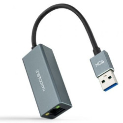 Adaptador USB 3.0 - RJ45 Nanocable 10.03.0405/ 1000Mbps - 10.03.0405
